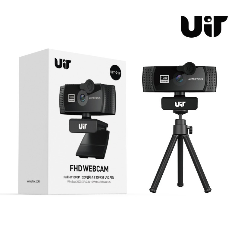 UIT FHD 1080P 웹캠 UIT-21F